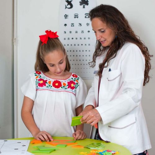 Atención visual infantil en Óptica Zocovisión